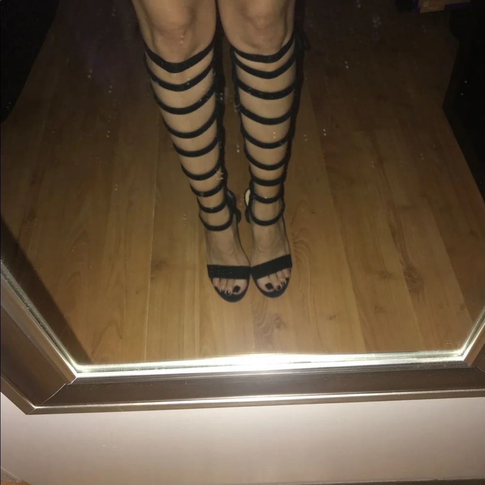 Gladiator heel sandals